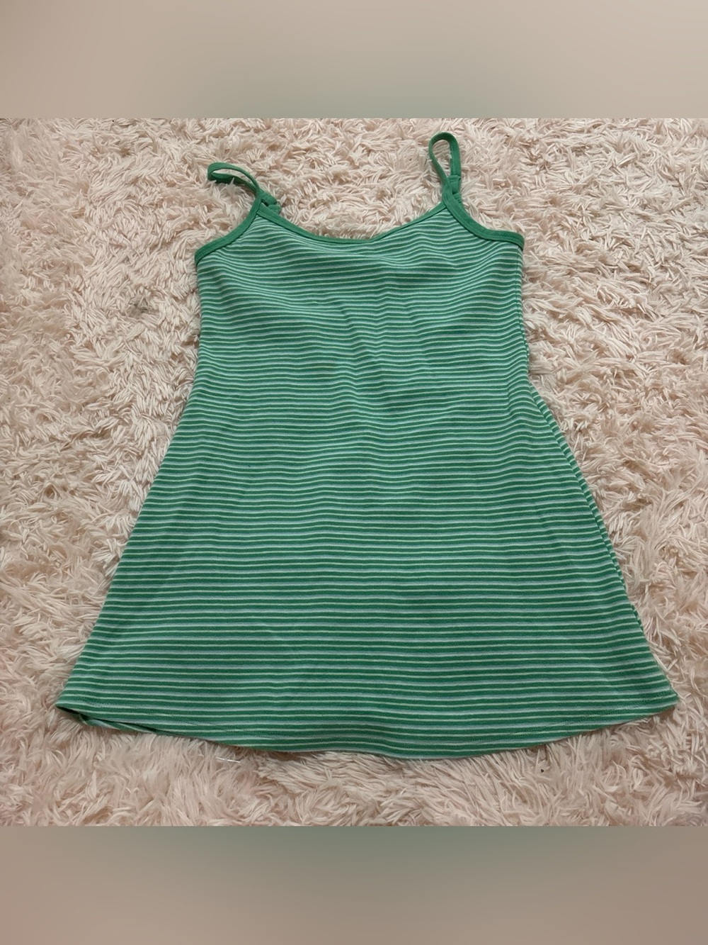 American Eagle tank top striped mini dress size small